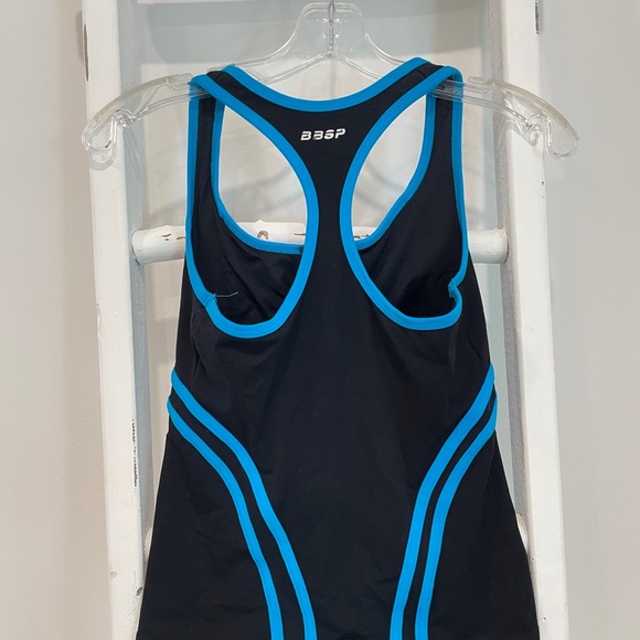 BeBe Sport Vintage Blue Zip Up Top - Picture 3 of 7